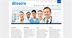Desktop Screenshot of biosira.com