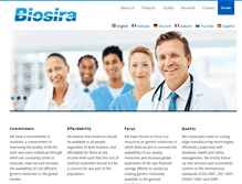 Tablet Screenshot of biosira.com